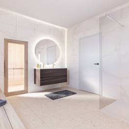 The Sauna of Type 12P Extra Luxe Culinair - 12ELC in Landal De Wielsche Dreef