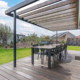 The Terras of Type Strandlodge 8 - nr. 14 in Vakantiepark Boomhiemke