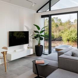 The Woonkamer of nr. 402 - type Comfort C2P in Marber Veluwe
