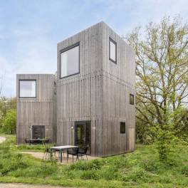 The Buiten of Type Hilltop Lodge 4 - nr. 116 in Landal Gulpen