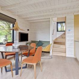 The Woonkamer of Type Hilltop Lodge 4 - nr. 116 in Landal Gulpen