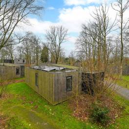 The Buiten of Type Lodge 6 - nr. 22 in Vakantiepark Schaijk