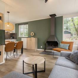 The Woonkamer of Type Bungalow 4C - nr. 68 in Landal De Peel