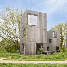 The Buiten of Type Hilltop Lodge 4 - nr. 116 in Landal Gulpen