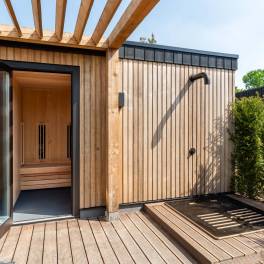 The Terras of Type De Parel Wellness in Landal Klein Oisterwijk