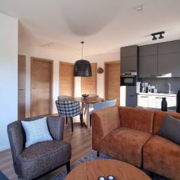 The Woonkamer of Type Silberberg - 4 pers. in Landal Arber