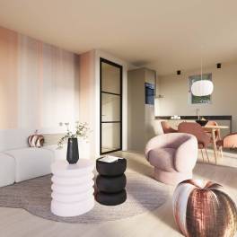 The Woonkamer of Type 4P Comfort - 4C in Landal De Wielsche Dreef