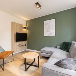 The Woonkamer of nr. 072 - type Bungalow 4 in Landal De Peel