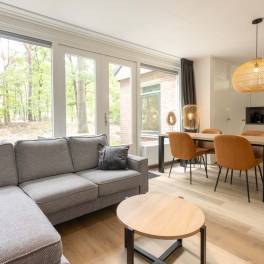The Woonkamer of nr. 072 - type Bungalow 4 in Landal De Peel
