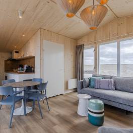 The Woonkamer of Type Panorama Comfort in Landal Zeezigt