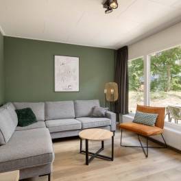 The Woonkamer of nr. 049 - type Bungalow 6C in Landal De Peel
