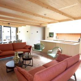 The Woonkamer of nr. 044 - type Circle lodge 10 in Landal Gulpen
