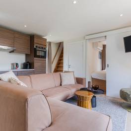 The Woonkamer of Type Bellevue Loft -  4-6B in Landal Namur Nature