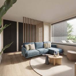 The Woonkamer of Type Villa Bergheide - 4C in Landal Resort Bergervenne