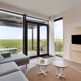 The Woonkamer of nr. 037 - Lodge 4B in Landal Park Wijdenes