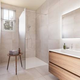 The Badkamer of Type 4P Comfort - 4C in Landal De Wielsche Dreef