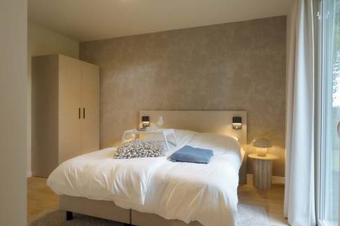 The Slaapkamer of Type Extra Luxe Wellness - 2ELW in Landal De Wielsche Dreef
