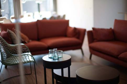 The Woonkamer of nr. 044 - type Circle lodge 10 in Landal Gulpen