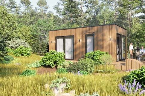 The Buiten of Type De La Vue - 2B2 in Landal Namur Nature