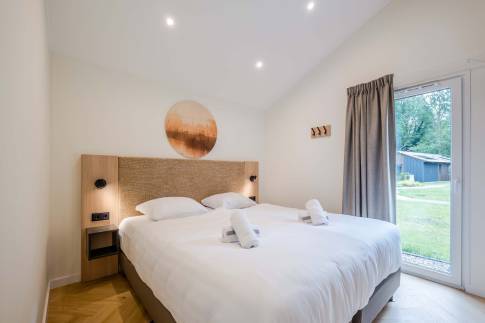 The Slaapkamer 1 of Type Greenhouse - 4C3 in Landal Landgoed Bourtange