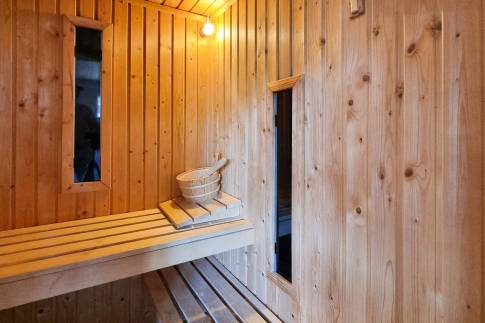 The Sauna of nr. 294 - type Buitenverblijf Wellness 4 in Resort Arcen
