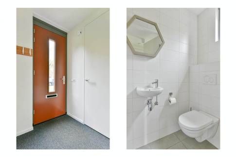 The Badkamer of nr. 210 - type 4C2 in Landal De Reeuwijkse Plassen