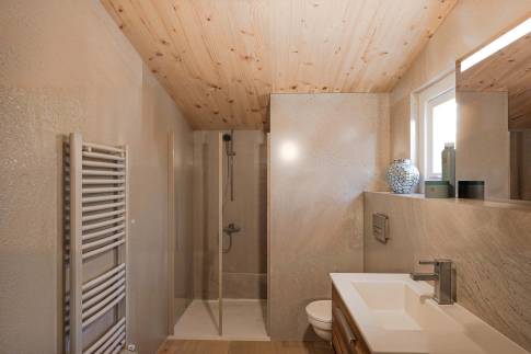 The Badkamer of Type Panorama Comfort in Landal Zeezigt