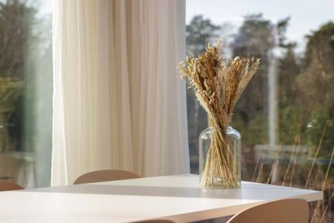 The Eetkamer of nr. 101 - type Harmony H4P in Marber Veluwe