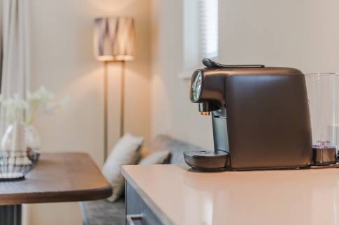The Keuken of Type 4P Extra Luxe Wellness - 4ELW in Landal De Wielsche Dreef