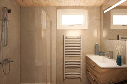 The Badkamer of Type Hip/Scandinavisch in Landal Zeezigt