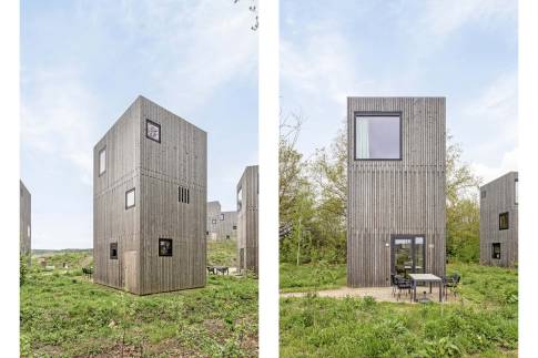The Buiten of Type Hilltop Lodge 4 - nr. 116 in Landal Gulpen