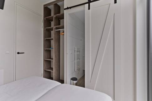 The Slaapkamer 1 of nr. 039 - Lodge 4B in Landal Park Wijdenes