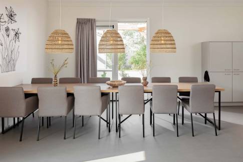 The Eetkamer of Type Familievilla 12 - nr. 7 in Duinresort Dunimar