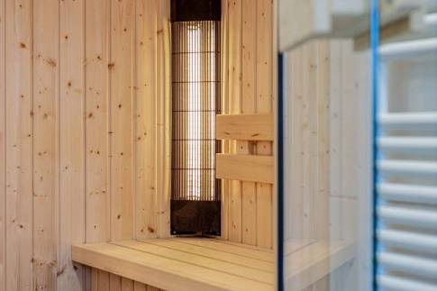 The Badkamer 3 of Type Strandlodge 8 - nr. 14 in Vakantiepark Boomhiemke