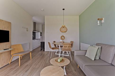 The Woonkamer of nr. 039 - Lodge 4B in Landal Park Wijdenes
