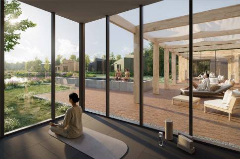 The Omgeving of Type wellness-lodge - 2P in Vastgoedfonds – Goldberg Gardens Bleijenbeek