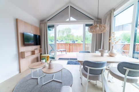 The Woonkamer of Type Prins - 4C4 in Landal Landgoed Bourtange