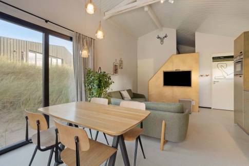 The Woonkamer of nr. 60 - type Pitstop 4 in Landal Zandvoort