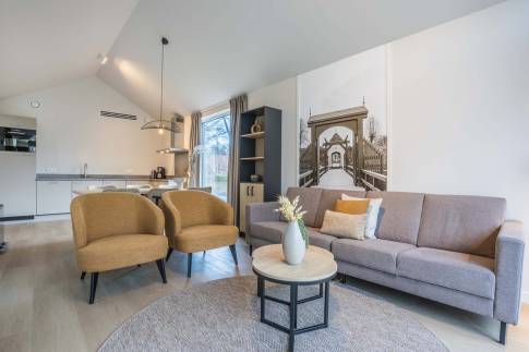 The Woonkamer of Type Graaf - 6L1 in Landal Landgoed Bourtange