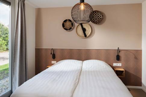 The Slaapkamer of Type Familievilla 12 - nr. 7 in Duinresort Dunimar