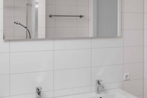 The Badkamer of Type Familievilla 12 - nr. 7 in Duinresort Dunimar