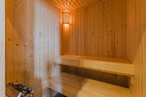 The Sauna of Type Solar Hotel Suite in Landal Soof aan de Rijn