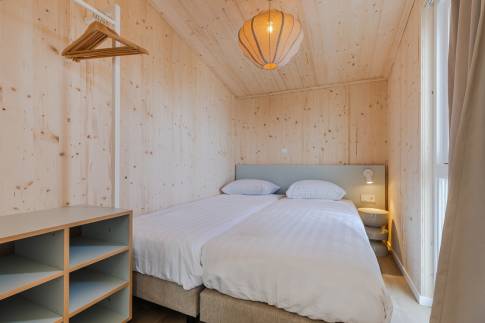 The Slaapkamer 1 of Type Panorama Comfort in Landal Zeezigt