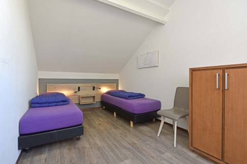 The Slaapkamer 3 of Type Luxe Villa 6B - nr. 203 in Resort Arcen