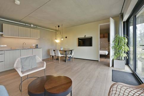 The Woonkamer of Type Hillside Family 6 - nr. 139 in Landal Gulpen