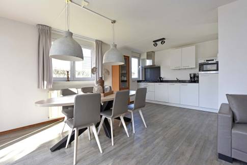 The Woonkamer of nr. 203 - type Luxe Villa 6B in Resort Arcen