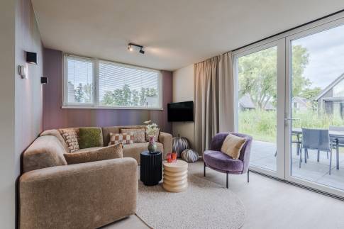 The Woonkamer of Type 6P Luxe - 6L in Landal De Wielsche Dreef