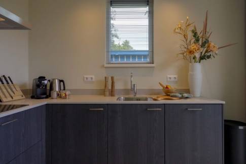 The Keuken of Type Extra Luxe Wellness - 2ELW in Landal De Wielsche Dreef