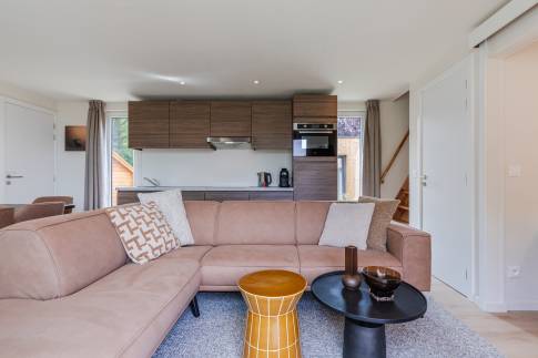 The Woonkamer of Type Bellevue Loft -  4-6B in Landal Namur Nature