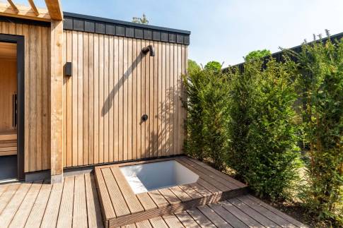 The Terras of Type De Parel Wellness in Landal Klein Oisterwijk